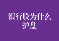 银行股为什么总爱当护盘侠？揭秘背后的辛酸与甜蜜