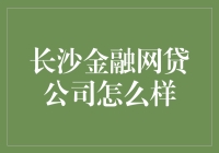 长沙金融网贷公司概述及其市场表现分析