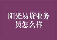 阳光易贷业务员：金融服务创新的引领者