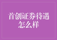 首创证券待遇深度解析：全面剖析证券行业里的待遇与前景