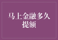 马上金融多久提额：解析提额周期与策略