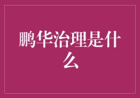 鹏华治理：一种创新的企业管理模式解析