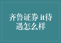 想知道齐鲁证券 IT 待遇如何？让我来揭秘给你看！