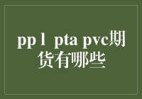 期货小课堂：PP、PTA、PVC期货，你造吗？